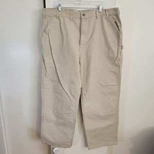 Carhartt Men's Tan Untility Work Pants